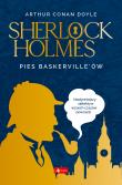 Sherlock Holmes Pies Baskerville'ów. Autor: Arthur Conan Doylem, Ewa Łozińska-Małkiewicz. Dadada.pl Okładka książki Sherlock Holmes Pies Baskerville'ów