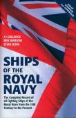 Ships of the Royal Navy. Autor: Bush Steve, Colledge  J J, Warlow Ben. Dadada.pl Okładka książki Ships of the Royal Navy