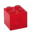 Opakowanie Skarbonka klocek czerwona
