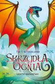 Skrzydła ognia T.3 Ukryte królestwo. Autor: Tui T. Sutherland. Dadada.pl Okładka książki Skrzydła ognia T.3 Ukryte królestwo