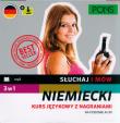 Słuchaj i mów. Niemiecki A1/B1 3w1 w.2. Autor:   Praca zbiorowa. Dadada.pl Okładka książki Słuchaj i mów. Niemiecki A1/B1 3w1 w.2