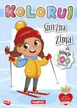 Okładka książki Śnieżna zima. Koloruj