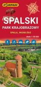 Spalski Park Krajobrazowy 1:50 000. Autor:   Praca zbiorowa. Dadada.pl Okładka książki Spalski Park Krajobrazowy 1:50 000