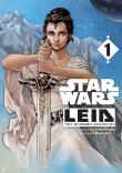 Star Wars T.1 Leia. Trzy wyzwania księżniczki. Autor: Gray Claudia, Alex Hagemann, Haruichi. Dadada.pl Okładka książki Star Wars T.1 Leia. Trzy wyzwania księżniczki