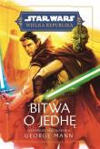 Star Wars. Wielka Republika. Bitwa o Jedhę. Autor: George Mann. Dadada.pl Okładka książki Star Wars. Wielka Republika. Bitwa o Jedhę