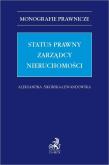 Okładka książki Status prawny zarządcy nieruchomości