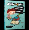 Stefek i potwory. Nadchodzi pan Płaszczak. Autor: JAUME COPONS. Dadada.pl Okładka książki Stefek i potwory. Nadchodzi pan Płaszczak