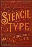 Stencil Type. Autor: Steven Heller, Fili Louise. Dadada.pl Okładka książki Stencil Type