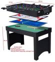 Opakowanie Stół sportowy 4 w 1 Jupiter (Piłkarzyki, Cymbergaj, Ping Pong, Billard)