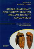 Okładka książki Studia i materiały nad najdawniejszymi dziejami równiny gorzowskiej t.1