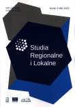 Opakowanie Studia Regionalne i Lokalne 2 (88) 2022