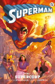 Superman. Supercorp. Tom 1. Autor: Joshua Williamson, Jamal Campbell. Dadada.pl Okładka książki Superman. Supercorp. Tom 1