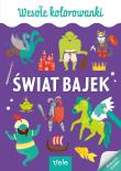 Okładka książki Świat bajek. Kolorowanka A4. Wesołe kolorowanki