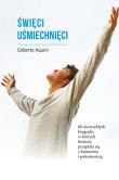 Święci uśmiechnięci. Autor: Gilberto Aquini. Dadada.pl Okładka książki Święci uśmiechnięci