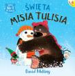 Święta Misia Tulisia. Autor: David Melling. Dadada.pl Okładka książki Święta Misia Tulisia