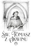 Święty Tomasz z Akwinu. Autor: G.K. Chesterton. Dadada.pl Okładka książki Święty Tomasz z Akwinu
