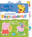 Okładka książki Świnka Peppa. Zadanie przyklejanie. Pobaw się z...