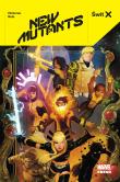 Świt X. New Mutants. Autor: Jonathan Hickman, Rod Reis, Nika Sztorc. Dadada.pl Okładka książki Świt X. New Mutants