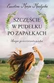 Szczęście w pudełku po zapałkach. Autor: Mantycka  Ewelina Maria. Dadada.pl Okładka książki Szczęście w pudełku po zapałkach