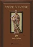 Szkice o antyku T.4 Lingua coloris. Autor: red. Anna Kucz, Patrycja Matusiak. Dadada.pl Okładka książki Szkice o antyku T.4 Lingua coloris