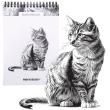 Opakowanie Szkicownik A5/60K na spirali - Kot