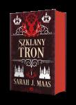 Szklany tron T.1. Autor: Maas Sarah. Dadada.pl Okładka książki Szklany tron T.1