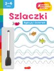 Szlaczki. Akademia mądrego dziecka. Rysuję i ścieram. Autor: Opracowanie zbiorowe. Dadada.pl Okładka książki Szlaczki. Akademia mądrego dziecka. Rysuję i ścieram