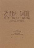 Sztuka i Naród (1942-1944). Autor:   Praca zbiorowa. Dadada.pl Okładka książki Sztuka i Naród (1942-1944)