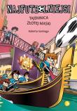 Tajemnica złotej maski. Najfutbolniejsi. Autor: Santiago Roberto. Dadada.pl Okładka książki Tajemnica złotej maski. Najfutbolniejsi