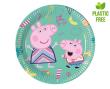 Opakowanie Talerzyki papierowe Świnka Peppa 20cm, 8szt