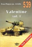Okładka książki Tank Power vol. CCLIX 539 Valentine vol. I