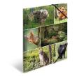 Opakowanie Teczka A4 gumki narożne - Leśne zwierzęta
