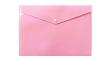 Opakowanie Teczka A4 kopertowa PP pastel różowy