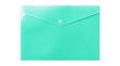 Opakowanie Teczka A4 kopertowa PP pastel zielony