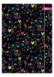 Opakowanie Teczka A4 My Love czarna Happy Color