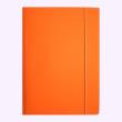 Opakowanie Teczka A4 z gumką błyszcząca pomarańczowa