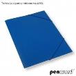 Opakowanie Teczka A4 z gumką niebieska