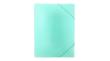 Opakowanie Teczka A4 z gumką PP pastel zielony