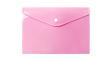 Opakowanie Teczka A5 kopertowa PP pastel różowy