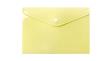 Opakowanie Teczka A5 kopertowa PP pastel żółty