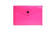 Opakowanie Teczka A6 kopertowa PP neon różowy