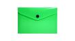 Opakowanie Teczka A6 kopertowa PP neon zielony