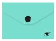 Opakowanie Teczka kopertowa A7 na zatrzask turkusowa