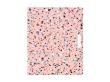 Opakowanie Teczka na rysunki A4 Terrazzo różowa