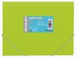 Opakowanie Teczka skrzydłowa z gumką jasny zielony