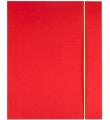 Opakowanie Teczka z gumką A4 Kreativ czerwona (10szt) GRAND