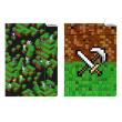 Opakowanie Teczka z gumką A4 Pixel game 10 sztuk mix