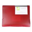 Opakowanie Teczka z gumką A4 PP czerwona 6 przegród