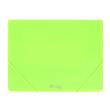 Opakowanie Teczka z gumką A4 PP neon zielona STRIGO