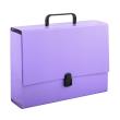 Opakowanie Teczka z rączką A4  10 cm Penmate 10 fioletowa pastelowa